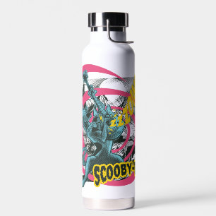 スクービードゥーズインクズパンクギターグラフィック ウォーターボトル