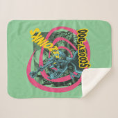 スクービードゥーズインクズパンクギターグラフィック シェルパブランケット (正面(横))