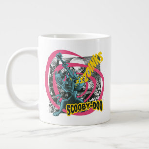 スクービードゥーズインクズパンクギターグラフィック ジャンボコーヒーマグカップ