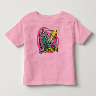 スクービードゥーズインクズパンクギターグラフィック トドラーTシャツ