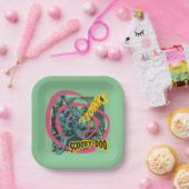 スクービードゥーズインクズパンクギターグラフィック ペーパープレート (パーティー)