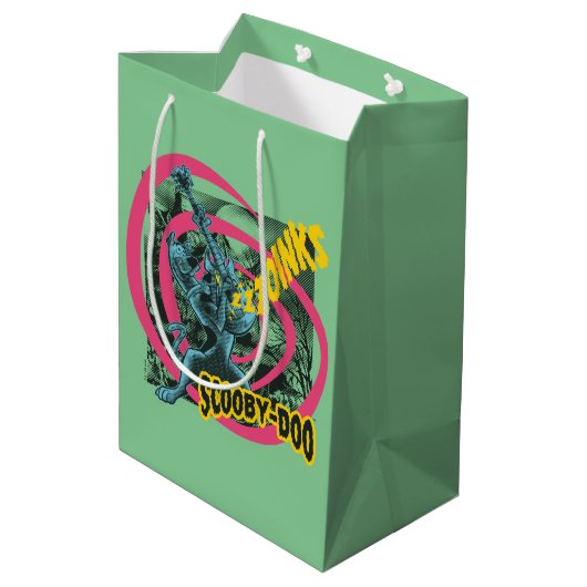 スクービードゥーズインクズパンクギターグラフィック ミディアムペーパーバッグ (裏面アングル)