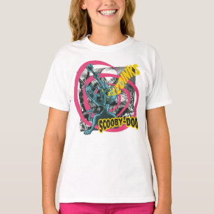 スクービードゥーズインクズパンクギターグラフィック Tシャツ