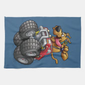 スクービードゥートラック キッチンタオル (横)