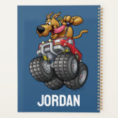 スクービードゥートラック |名前の追加 プランナー手帳 (裏面)