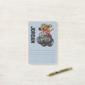 スクービードゥートラック |名前の追加 ポストイット (デスク上)