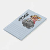 スクービードゥートラック |名前の追加 ポストイット (アングル)