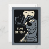 スクービードゥーノワール幽霊のよく出るマンショングラフィック ポストカード (正面/裏面)