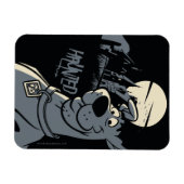 スクービードゥーノワール幽霊のよく出るマンショングラフィック マグネット (横)