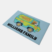 スクービードゥーハッピーウォーク |名前の書式を追加 ドアマット (アングル)