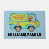 スクービードゥーハッピーウォーク |名前の書式を追加 ドアマット (正面)