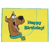 スクービードゥーハッピー顔 ラージペーパーバッグ (裏面)