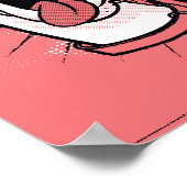 スクービードゥーハーフトーンスクービースナック ポスター (角)