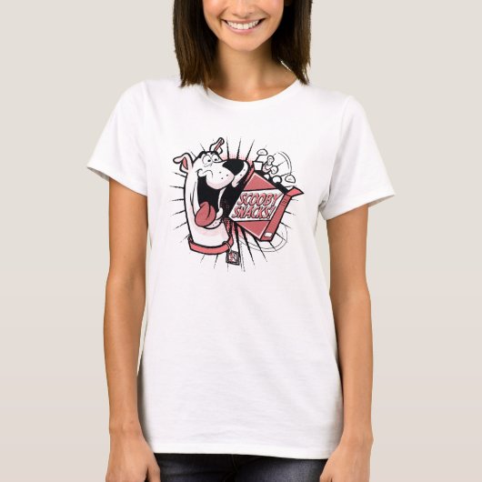 スクービードゥーハーフトーンスクービースナック Tシャツ (正面)
