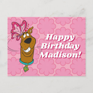 スクービードゥーバタフライキス ポストカード