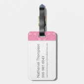 スクービードゥーバタフライキス ラゲッジタグ (裏面縦)