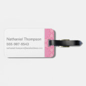 スクービードゥーバタフライキス ラゲッジタグ (裏面横)