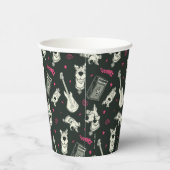 スクービードゥーパンクギターとアンプパターン 紙コップ (右)