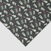 スクービードゥーパンクギターとアンプパターン 薄葉紙 (詳細)