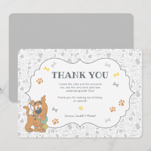 スクービードゥーファースト誕生日ありがとう 招待状