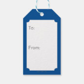 スクービードゥーポー印刷キャラクターバッジ ギフトタグ (裏面)