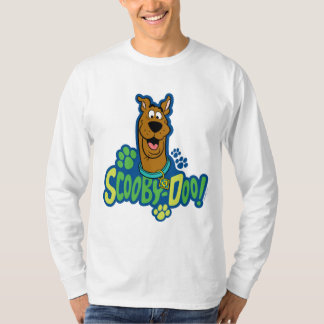 スクービードゥーポー印刷キャラクターバッジ Tシャツ