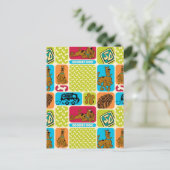 スクービードゥーミステリーパターン ポストカード (スタンド正面)