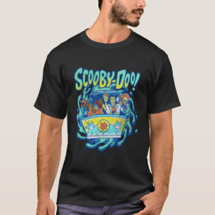 スクービードゥーミステリーマシンポータルグループショット Tシャツ