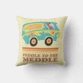 スクービードゥーミステリーマシン「ペダルを踏み込む」 クッション (裏面)