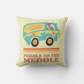 スクービードゥーミステリーマシン「ペダルを踏み込む」 クッション (正面)