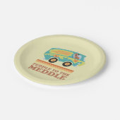 スクービードゥーミステリーマシン「ペダルを踏み込む」 ペーパープレート (アングル)