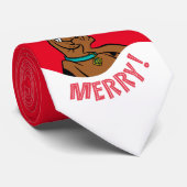 スクービードゥーメリー笑い ネクタイ (ロール)