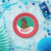 スクービードゥーメリー笑い ペーパープレート (パーティー)