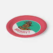 スクービードゥーメリー笑い ペーパープレート (アングル)