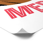 スクービードゥーメリー笑い ポスター (角)