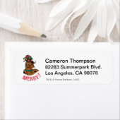 スクービードゥーメリー笑い ラベル (インサイチュ)