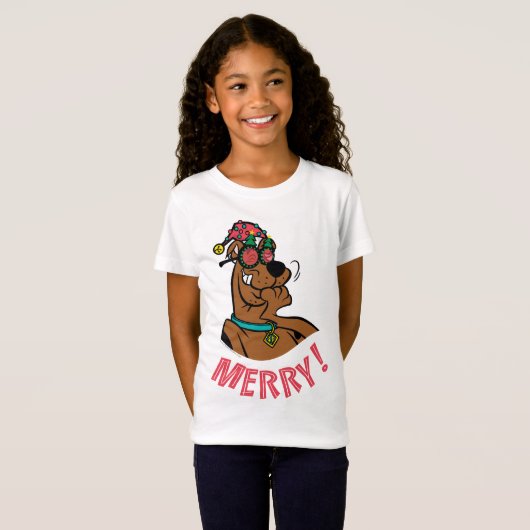 スクービードゥーメリー笑い Tシャツ (正面フル)