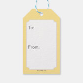 スクービードゥーランニングの「どこにいる?」 ギフトタグ (裏面)