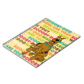 スクービードゥーランニングの「どこにいる？」 ノートブック (左側)