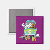 スクービードゥー不気味ミステリーマシン マグネット (正面/裏面)