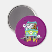 スクービードゥー不気味ミステリーマシン マグネット (正面/裏面)