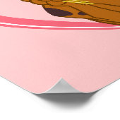 スクービードゥー保持ハートロリポップ ポスター (角)