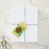 スクービードゥー円SDバッジ ギフトタグ (より糸付き)