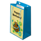 スクービードゥー円SDバッジ スモールペーパーバッグ (正面アングル)