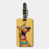 スクービードゥー励起顔 ラゲッジタグ (正面縦)