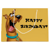 スクービードゥー励起顔 ラージペーパーバッグ (正面)