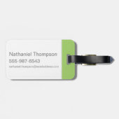 スクービードゥー及び集団調査簿 ラゲッジタグ (裏面横)