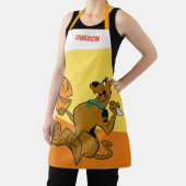 スクービードゥー彫刻かぼちゃ エプロン (インサイチュ)
