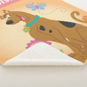 スクービードゥー後を追蝶 シェルパブランケット (3/4)