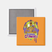 スクービードゥー怖いザクロ マグネット (正面/裏面)